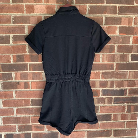 Ava And Ever Black Romper Short Sleeve UK Size 8 US 4 NEW - Picture 6 of 9
